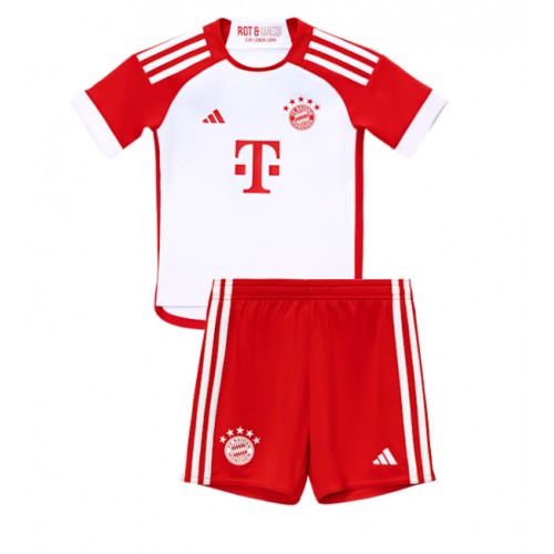Bayern Munich Harry Kane #9 Replika Babytøj Hjemmebanesæt Børn 2023-24 Kortærmet (+ Korte bukser)